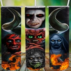 Halloween Demon tumbler